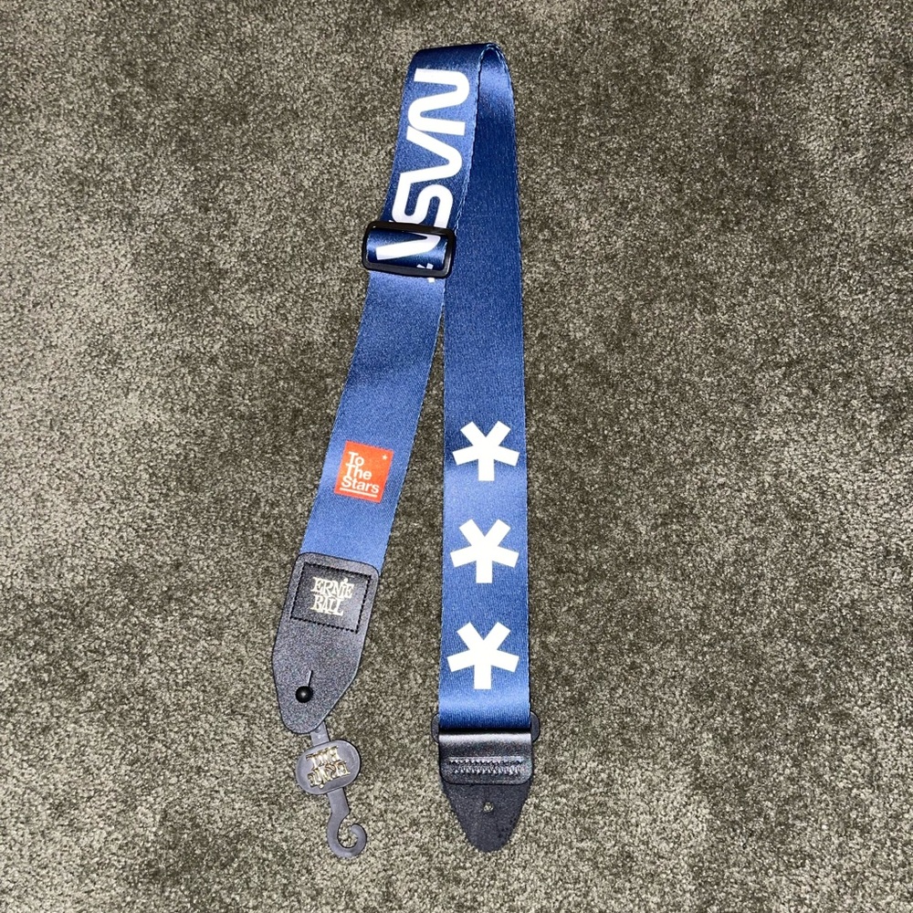 To The Stars x NASA guitar strap